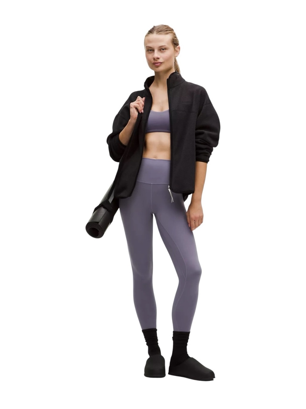 Lululemon Align High-Rise Pant 25” Size S Grape Mist Like-New